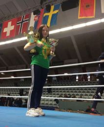 Daina Moorehouse - 3x Irish champion, 3x leinster champion, 3x European champion, 2x Golden girl champion